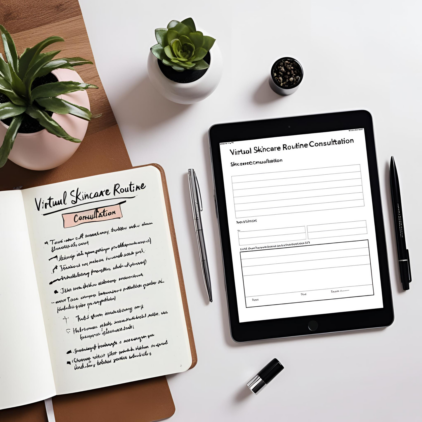 Virtual Skincare Routine Consultation