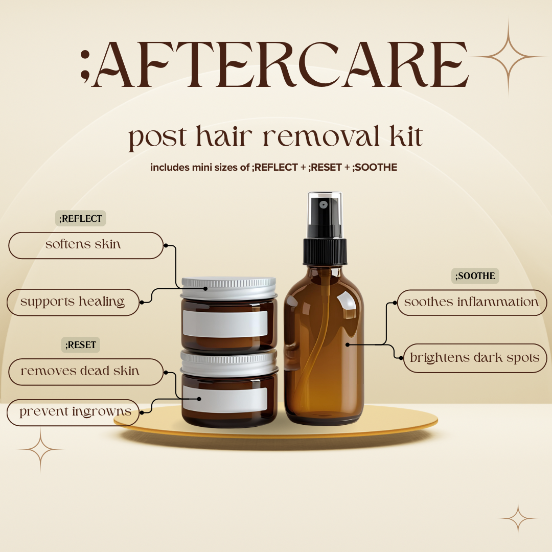the ;AFTERCARE kit